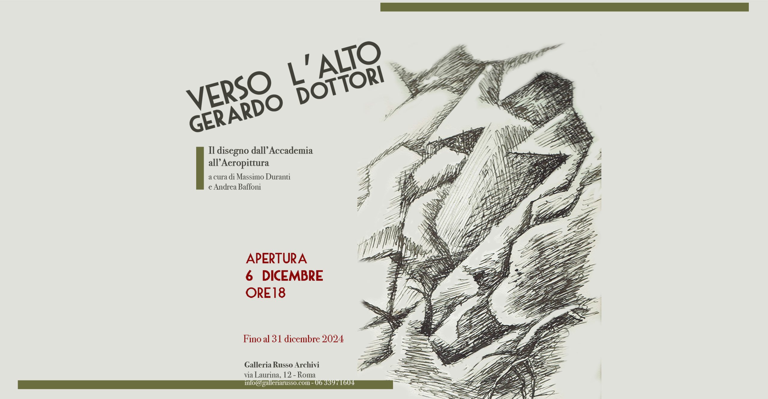 VERSO L’ALTO. GERARDO DOTTORI Il disegno dall’Accademia all’Aeropittura